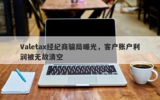 Valetax经纪商骗局曝光，客户账户利润被无故清空