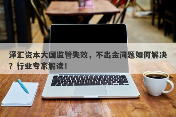 泽汇资本大国监管失效，不出金问题如何解决？行业专家解读！-第1张图片-要懂汇