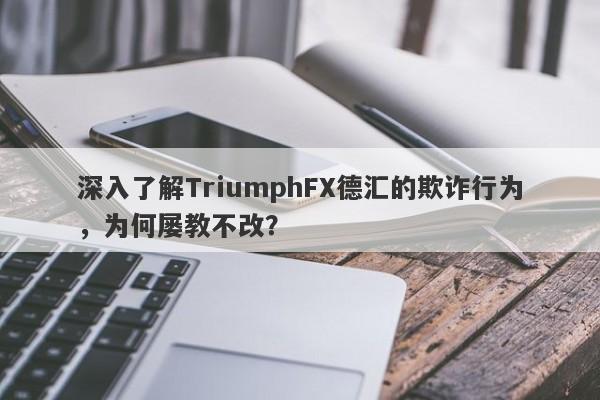 深入了解TriumphFX德汇的欺诈行为，为何屡教不改？-第1张图片-要懂汇