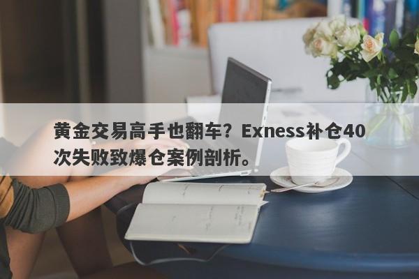 黄金交易高手也翻车？Exness补仓40次失败致爆仓案例剖析。-第1张图片-要懂汇