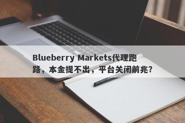 Blueberry Markets代理跑路，本金提不出，平台关闭前兆？-第1张图片-要懂汇