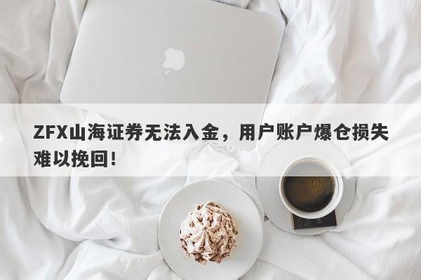 ZFX山海证券无法入金，用户账户爆仓损失难以挽回！-第1张图片-要懂汇