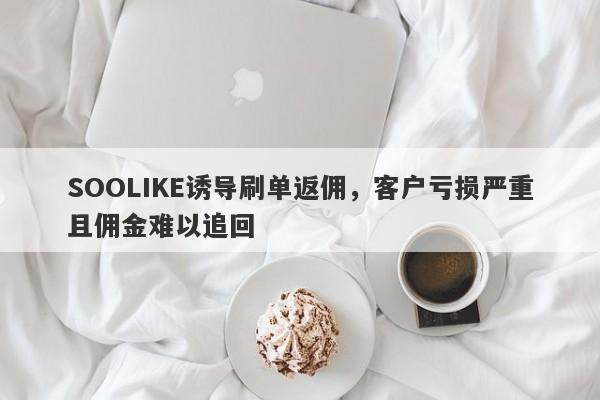 SOOLIKE诱导刷单返佣，客户亏损严重且佣金难以追回-第1张图片-要懂汇