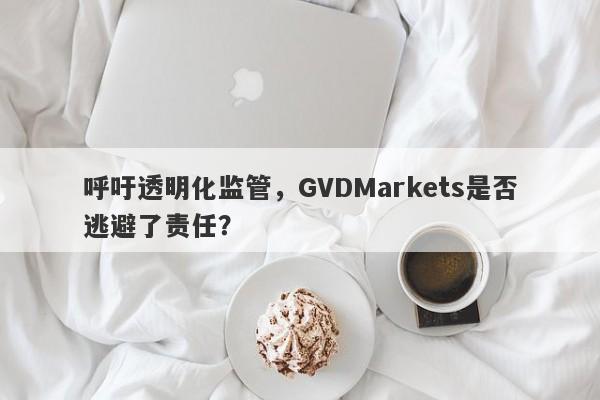 呼吁透明化监管，GVDMarkets是否逃避了责任？-第1张图片-要懂汇